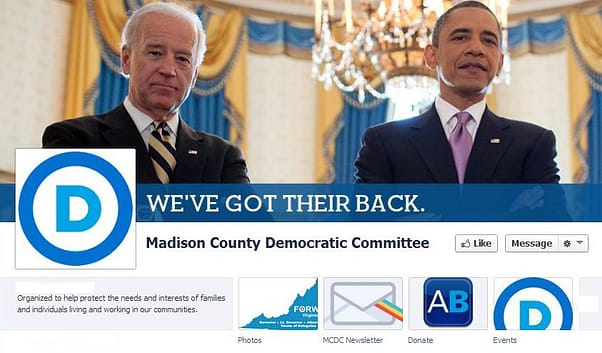 Follow the Madison County Democratic Committee on Facebook