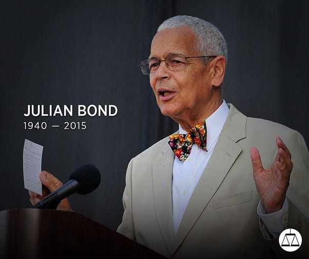 With Julian's passing, the country has lost one of its most passionate and eloquent voices for the cause of justice. He advocated not just for African Americans, but for every group, indeed every person subject to oppression and discrimination, because he recognized the common humanity in us all.